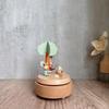 Elegant Wooden Music Box Castle Carousel Musical Box Birthday Christmas Gift for Girlfriend Boyfriend Music Box Present