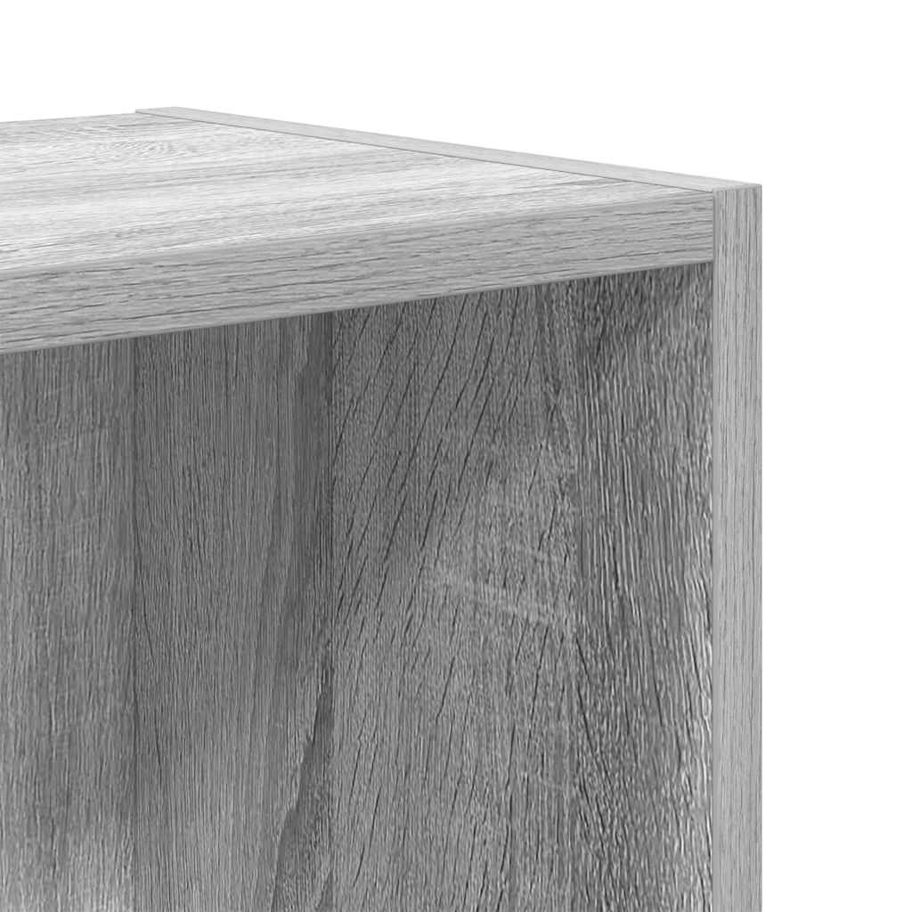 Bookshelf Gray Sonoma 31 x 24 x 52 cm Particleboard