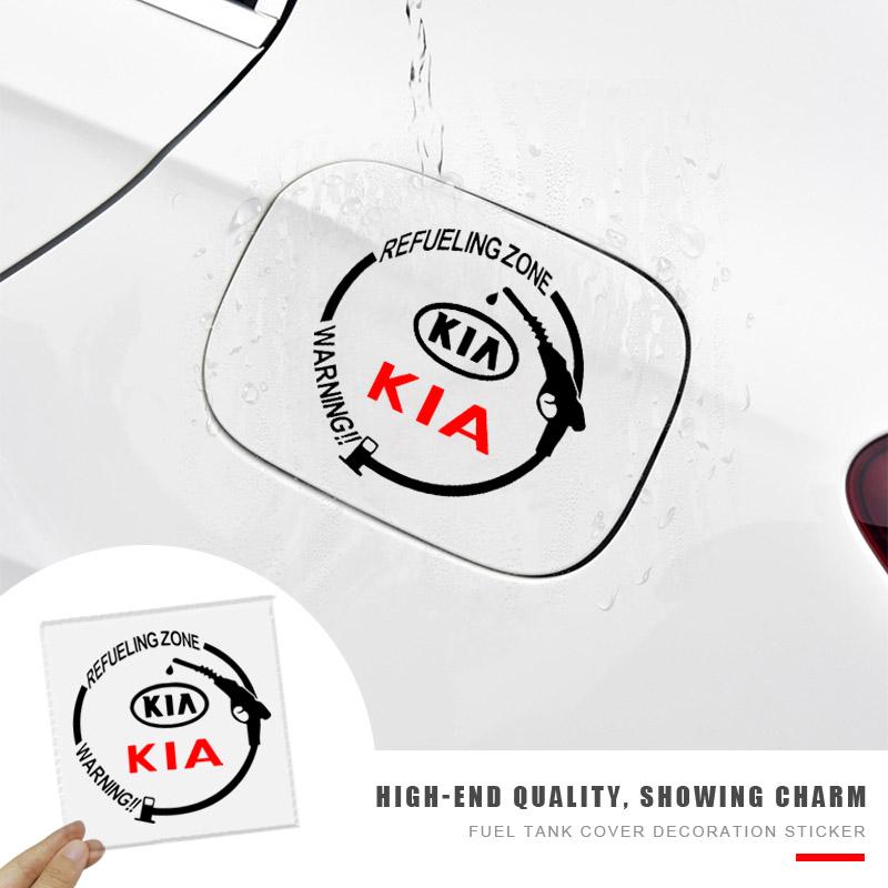 1 buc. Autocolante Capac Rezervor Combustibil Auto Vinil Decorație Modă Styling Pentru KIA Rio Ceed Sportage Cerato Soul Sorento Flip R K2 K3 K5 k6 K7 K8 Soul