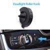 LHD RHD Reflektor Lampa Obrotowy Przycisk Przełącznika Świateł Przeciwmgielnych Panel Wykończeniowy Dla BMW 5 5GT 6 7 X3 X4 Seria F10 F11 F07 F06 F01 F25 F26