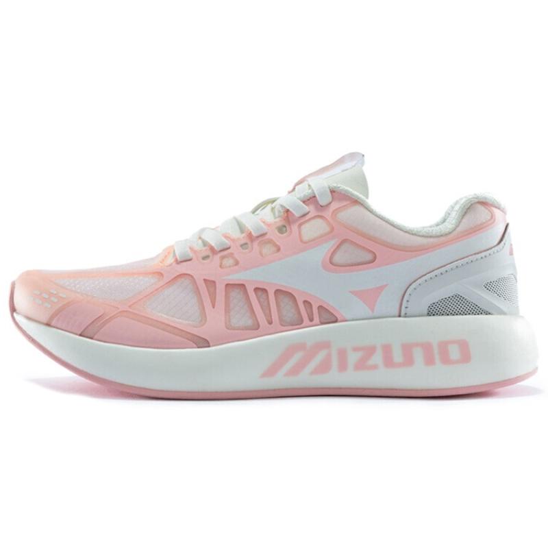 

Mizuno Pi Mono Pink/White Women s Sneakers D1GH201202 36.5