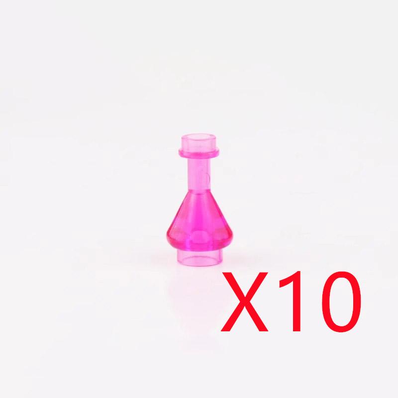 MOC City Building Blocks Character Scene Creative Accessories Mini Brick Color Wine Bottle Reagent Bottle Set Box Toy Gift X007