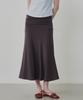 Ollibeudeollibeu Shirred Flare Long Skirt Ow6Ms4210