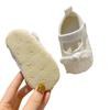 2024 Spring Autumn New Baby Soft Soled Walking Shoes Trendy Lovely Lace Princess Shoes Fashion Versatile Antiskid Girls Sneakers
