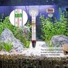 Submersible Glass Aquarium Thermometer Floating with Suction Cup Water Thermometer Waterproof Fish Tank Thermometer