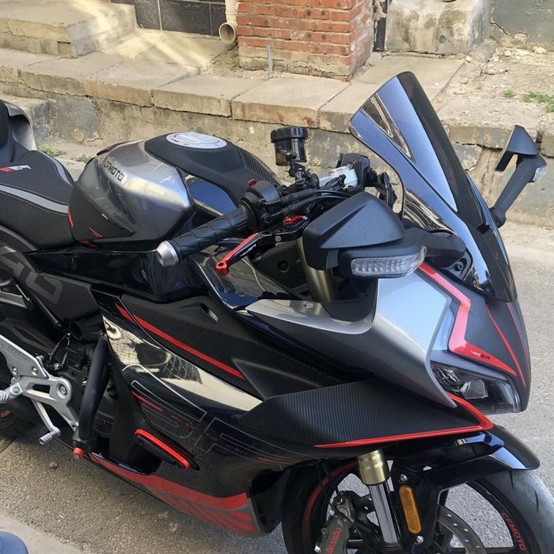 Motorcycle Windshield Windscreen For CFMOTO 450SR 450 SR 450sr 2022-2025 Odometer Visor Front Wind Shield Screen Deflectors