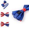 Stylish Union Jack Usa Flag Silk Bow Tie For Fancy Dress Costumes