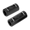Hose Extension Connector for Pressure Washer 2 Piece Black Clip Lock Coupler Set for Outdoor Cleaning Driveway Rinsing Use