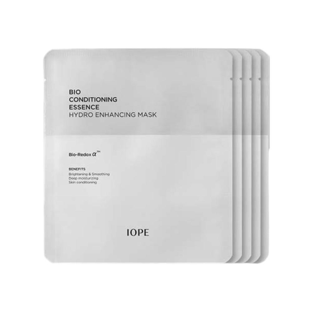Iope Bio Conditioning Essence Mask Set 5 Sheets Plus 1 Bonus Sheet Skin Elasticity Brightening