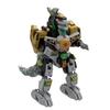 MOC Dragonzord Building Blocks Green Warrior's Dragon Mech Dionosaur Combat Mecha Bricks Toy Adult Gift