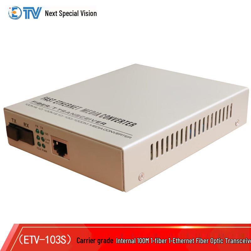 ETV Telecom-Grade Fiber Optic Transceiver