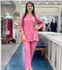 Women Designer Party Wear Pure Cotton Slub Angrakha Style Top Cord Set Kurti Dress