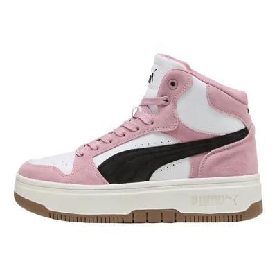 Rebound Fashion Comfortable Trendy Versatile Slip-Resistant Mid-Top Sneakers Women Sneakers Pink 402595-02