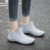 Women's Waterproof Low-Cut Korean Style Rain Boots - Fleece-Lined, Non-Slip Short Tube Fashion Shoes