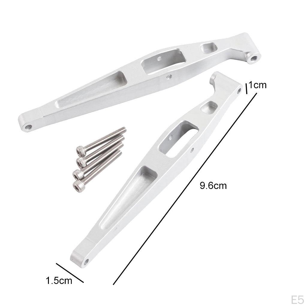 Pair of Alloy Lower Chassis Axial Jr 1:18 AX90052 RC, Easy to Install Remove