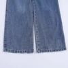 Spring 2025 Women's European & American Style Mid-Waist Loose Jeans