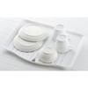 Richell Silicone Draining Tray, White, Large, Lacool, Antibacterial
