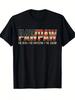 Women'S T-Shirt Vintage USA Flag Pawpaw Hero Legend T Shirt Soft And Breathable Crew Neck with Short