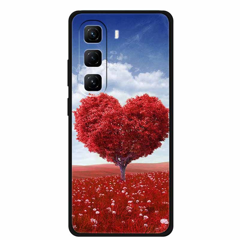 For Infinix Hot 60 Pro+ Case Cool Cartoon Soft Silicone TPU Black Cover For Infinix Hot 60 Pro Plus ShockProof Phone Case X6886