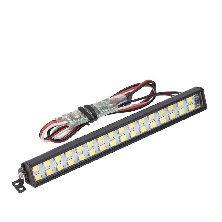 DKKY TRX4 Lights SCX10 Roof Light Bar 48 Lights for Traxxas TRX4 Axial SCX10 90027 SCX10 II 90046 90047 D90 CC01 1/10 RC Crawler (48 Lights)