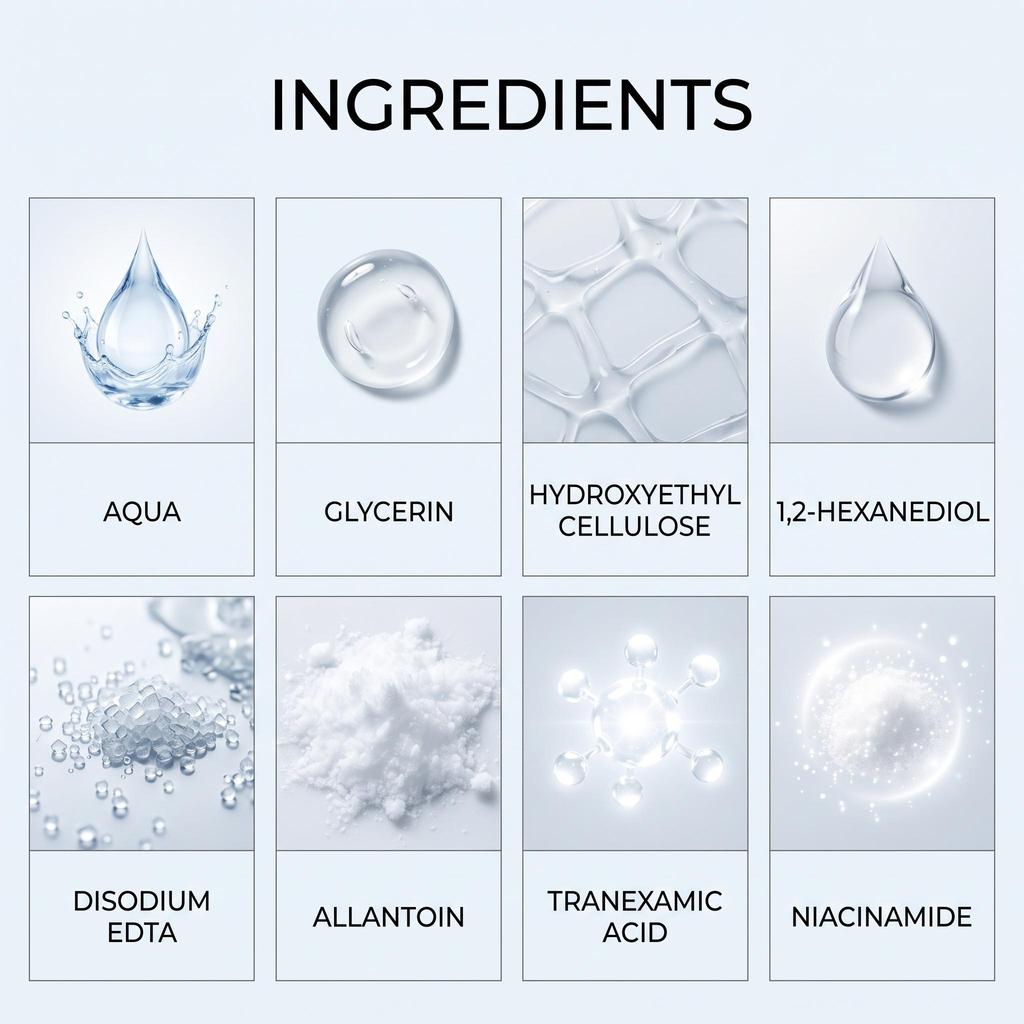 Facial exfoliating essence, gentle cleansing old dead skin, brightening, moisturizing, light, easy to absorb essence