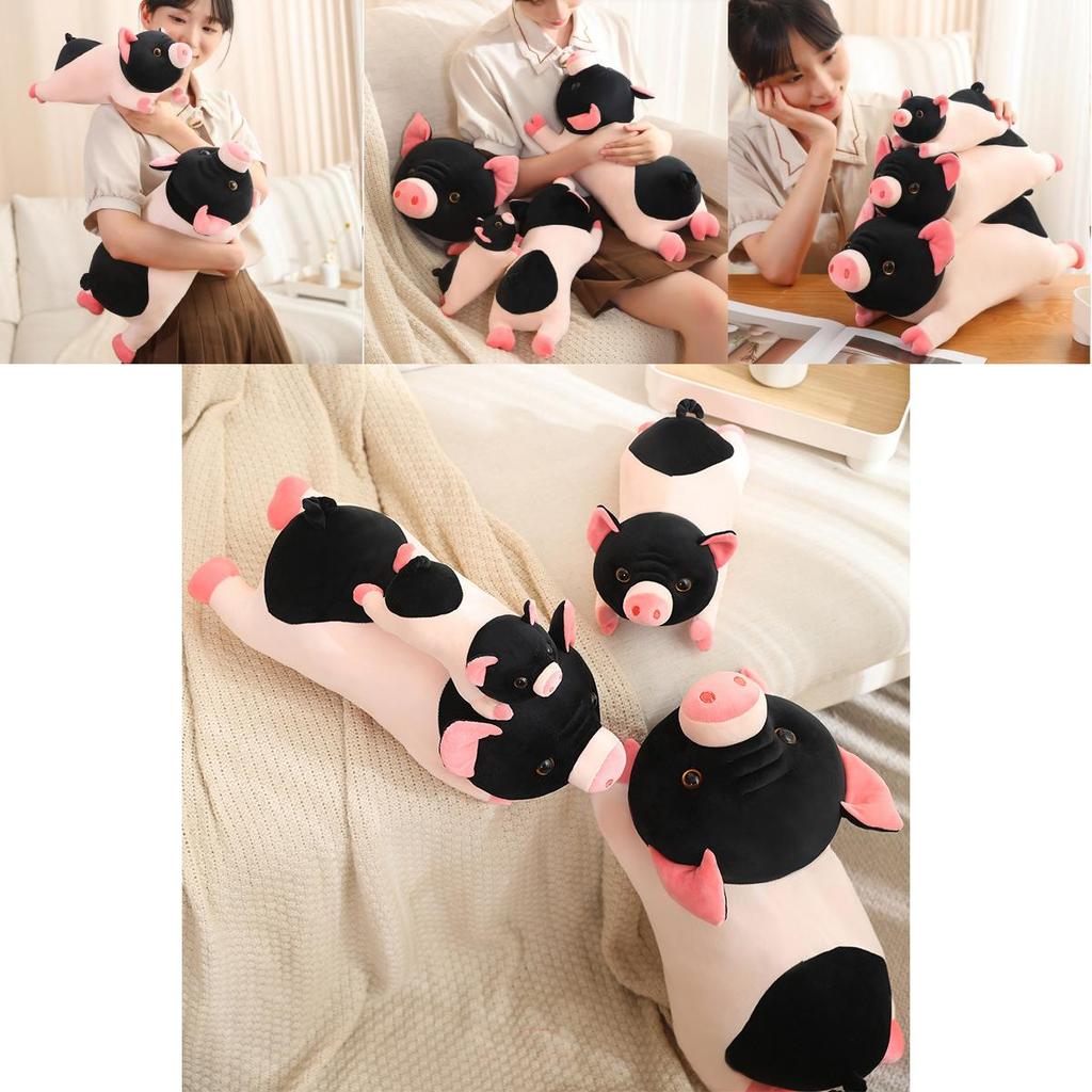 Adorable Cartoon Animal Plush Pig Pillow Soft Toy Perfect For Kids Birthday Gift