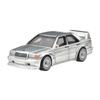 Hot Wheels Car Culture Modern Classics Mercedes-Benz 190 E 2.5-16 Evolution II Vehicle, Silver, for Ages 3 and Up, Model Car, HRV98