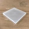 Transparent Ultra-Thin 1.7cm Rectangular Jewelry Box with Lid