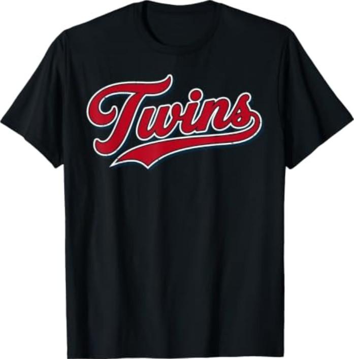 Twins Vintage Design for Men Women T-Shirt