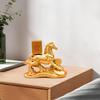 Pferdestatue Jahr des Schreibtischdekoration Feng Shui Tierfigur für Büro Schlafzimmer
