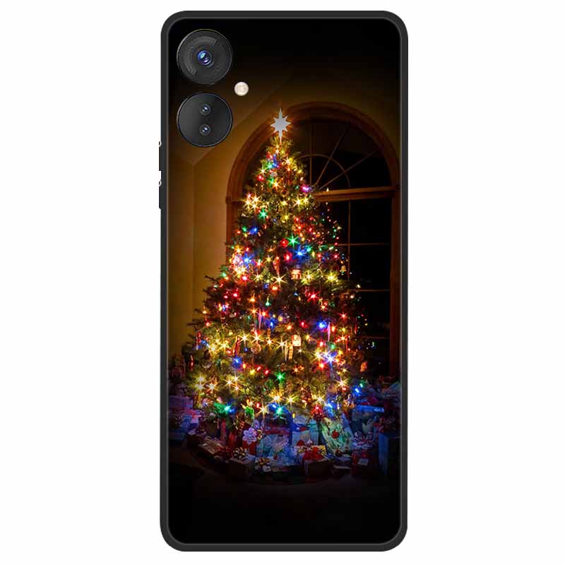 Christmas Case For Tecno Spark 9 Pro POP 5 LTE 7 7T 5 Pro Silicone Soft TPU Cover for Tecno Spark9 Pro 9Pro KH7 Case POP5 LTE