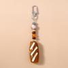 New Simulation Popsicle Ice Cream Keychain Chocolate Key Ring Pendant for Women Girls Handbag Decor DIY Kid's Jewelry Gifts
