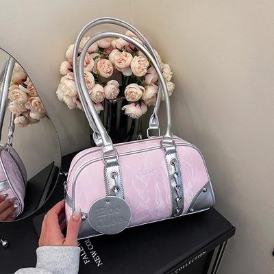 Großvolumige kontrastfarbene Pintot-Tasche Damen Frühjahr 2026 neu Freizeit Nische Pendler Schulter Achselhöhle Tasche