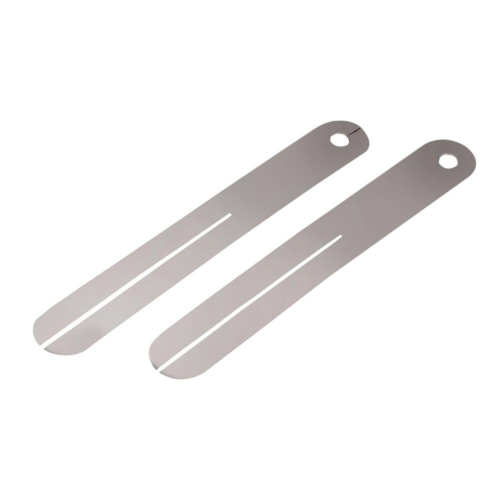 2 Guitar Frets for Fretboard Replacement Protective Spacers Stainless Steel Sheets Suitable for Electric Guitars, Basses, and Ukuleles