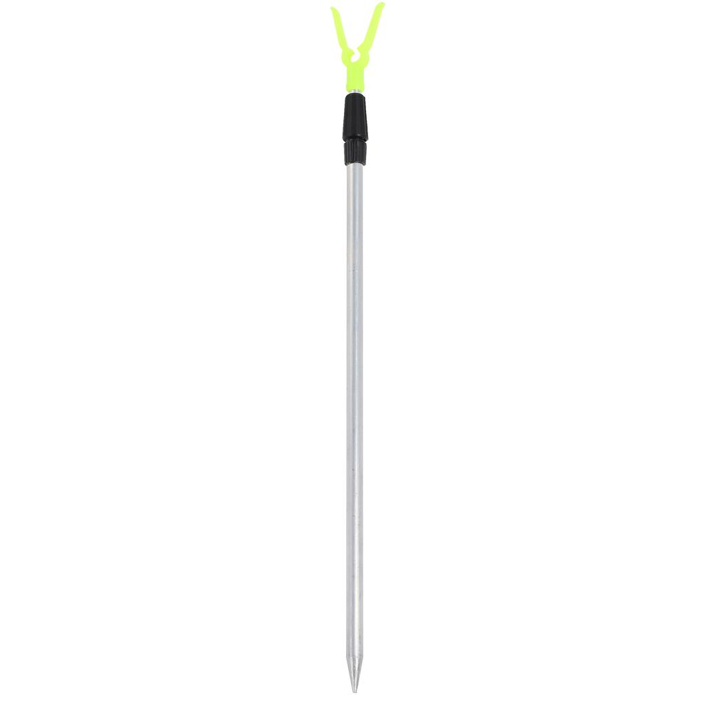Fishing Rod Bracket Stretchable Aluminum Portable Fish Pole Ground Holder for Bank Fishing