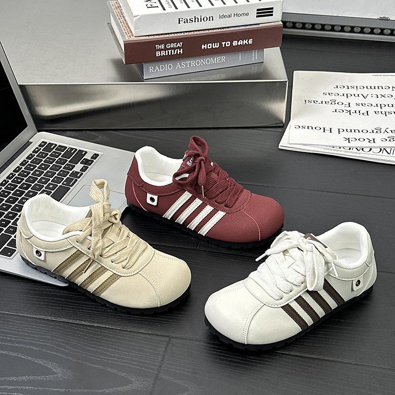 B3515 American retro Forrest Gump training shoes women's 20252025 spring new niche puff versatile casual board shoes