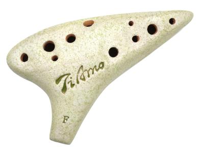 Ti Amo New Standard Ocarina Soprano F Green T-NSFGR