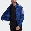 adidas Ess Daunenjacke mit hohem Kragen und Entendaunenisolierung Herrenjacken Blau GT9173