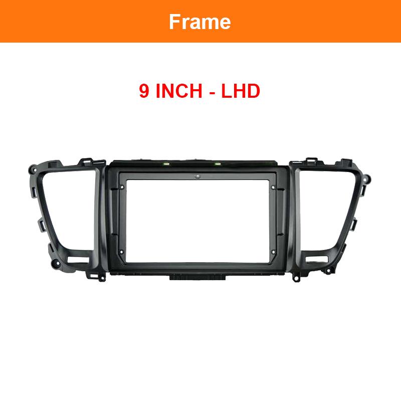 9 Inch Framework For 2015 Left/Right Peptide Kia 2014 Sedona/Carnival Car Player DVD Dashboard Audio Panel Mount Fascia Frame Only Frame