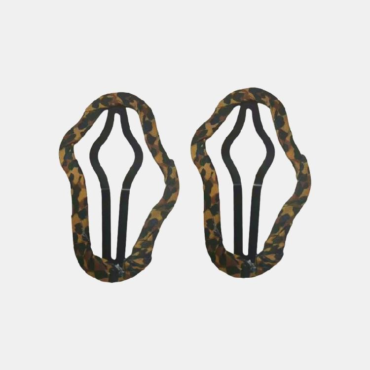 

Set of 2 Leopard Pattern Water Drop Hair Clip Duckbill Hair Pin For Women Daily Wear And Party Wear Hair Decoration