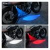2Pcs Angel Wings Licht Motorrad modifizierte LED dekorative Willkommen Flügel Laser Umgebungsatmosphäre Lampe Projektion 12V 24V