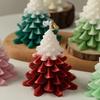 Tower Christmas Tree Silicone Candle Mold Christmas Atmosphere Decorative Crafts Resin Plaster Mold Diy Soap Making Holiday Gift