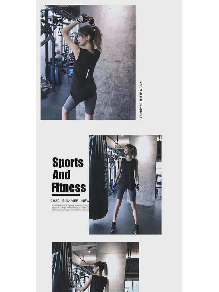 Women's Quick-Dry Yoga Vest: Breathable, Loose-Fit Summer Blouse for Training & Fitness