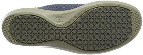 Asahi Top Dry Women's Waterproof Gore-Tex Rain Sneakers (Model TDY-3961), Blue, Size 23.5 Cm, 3E