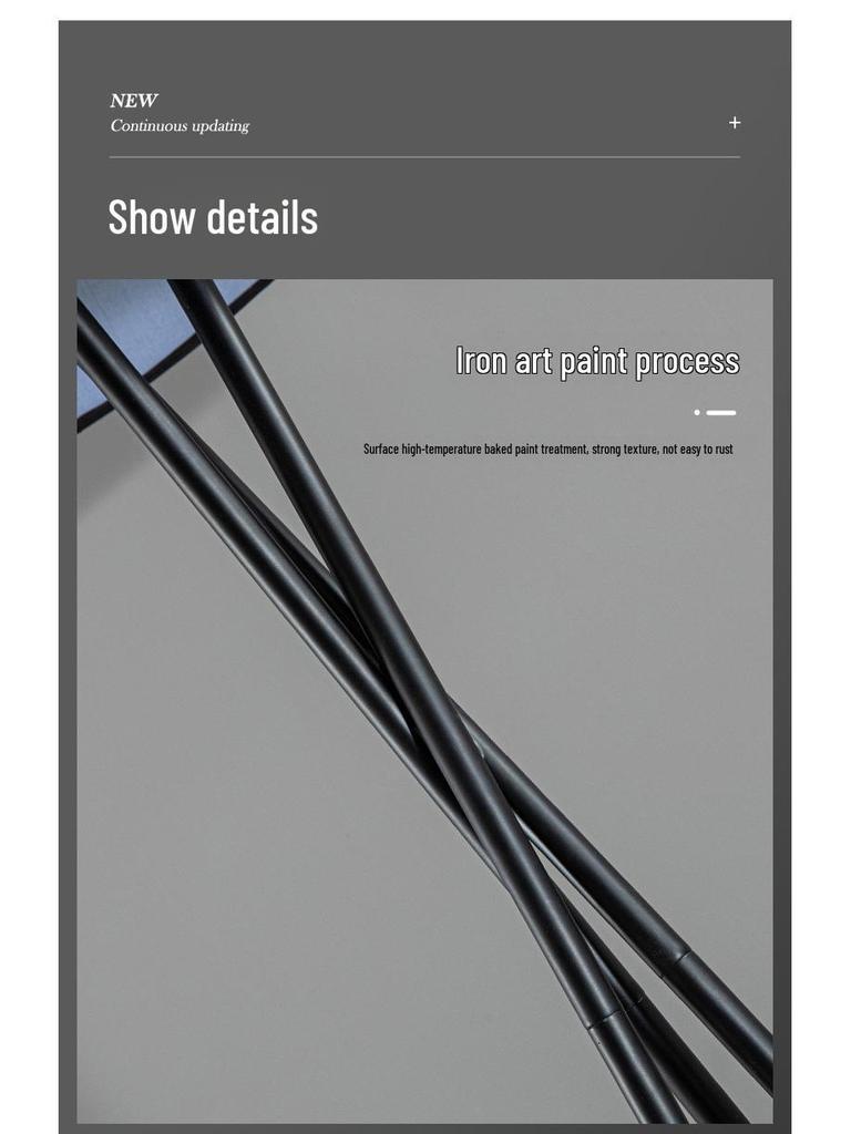 Nordic Modern Three-Legged Floor Lamp - Elegant Minimalist Lighting for Living Room, Bedroom, or Homestay.