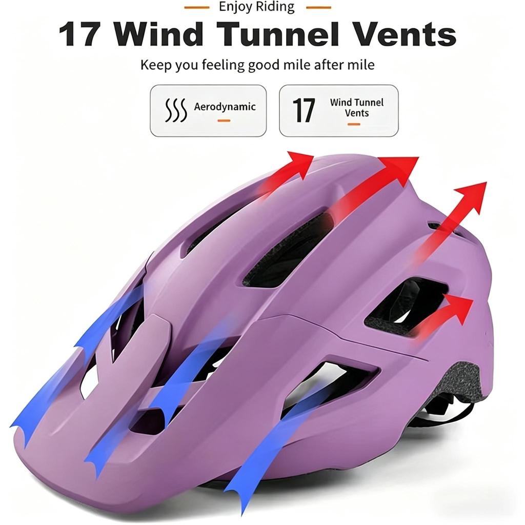 Bike Helmet,Mountain Bike Helmet Helmets for Men Women Adults Youth