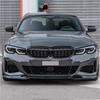 Front Bumper Splitter Lip for Bmw G20 G21 320i 320d 330i M340i M340d 2019-2022 Pre-Lci Mpack Spoiler Diffuser Lower Bumper Guard