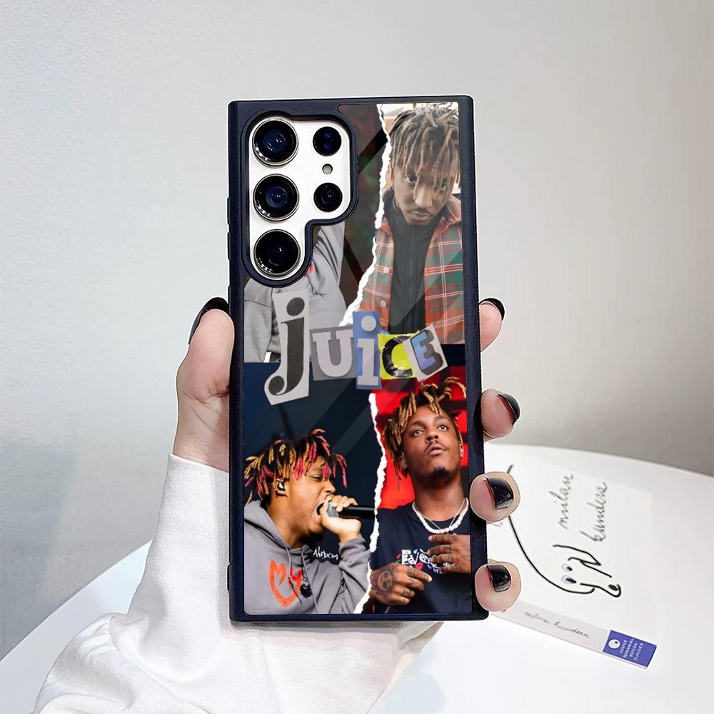 Rapper 999 J-Juice W-WRLD Phone Case For Samsung Galaxy S26 S25 S24 S23 S22 S21 S20 FE Edge Pro Plus Ultra PC+TPU Cover