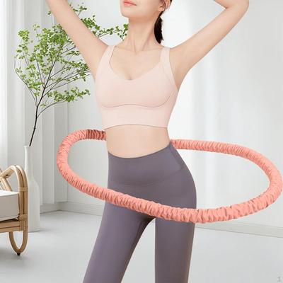 Weighted Fitness Hoop Abdomen Circles,Portable,Workout,Indoor Exercise Spring Circle