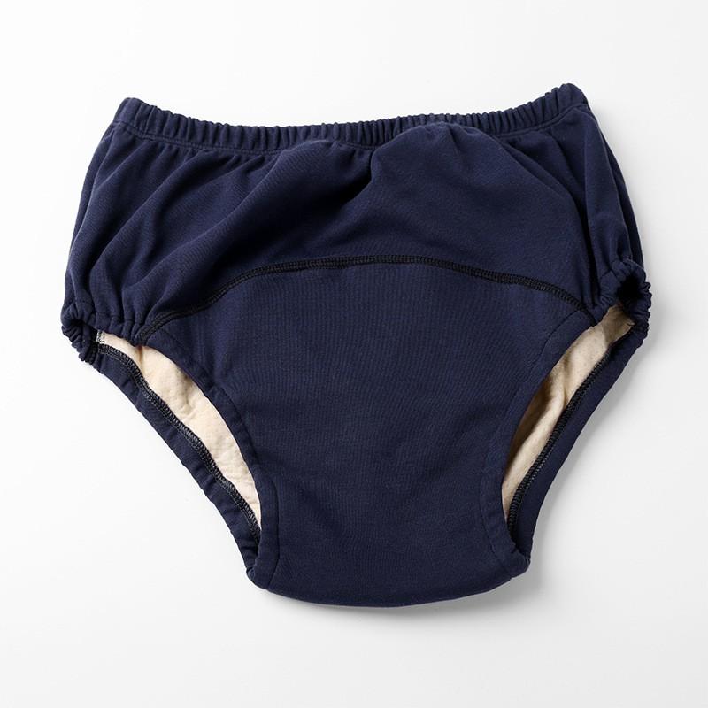 Reusable Cotton Incontinence Underwear Adults Men Women Breathable Leak-Proof Briefs With Bamboo Fiber Crotch